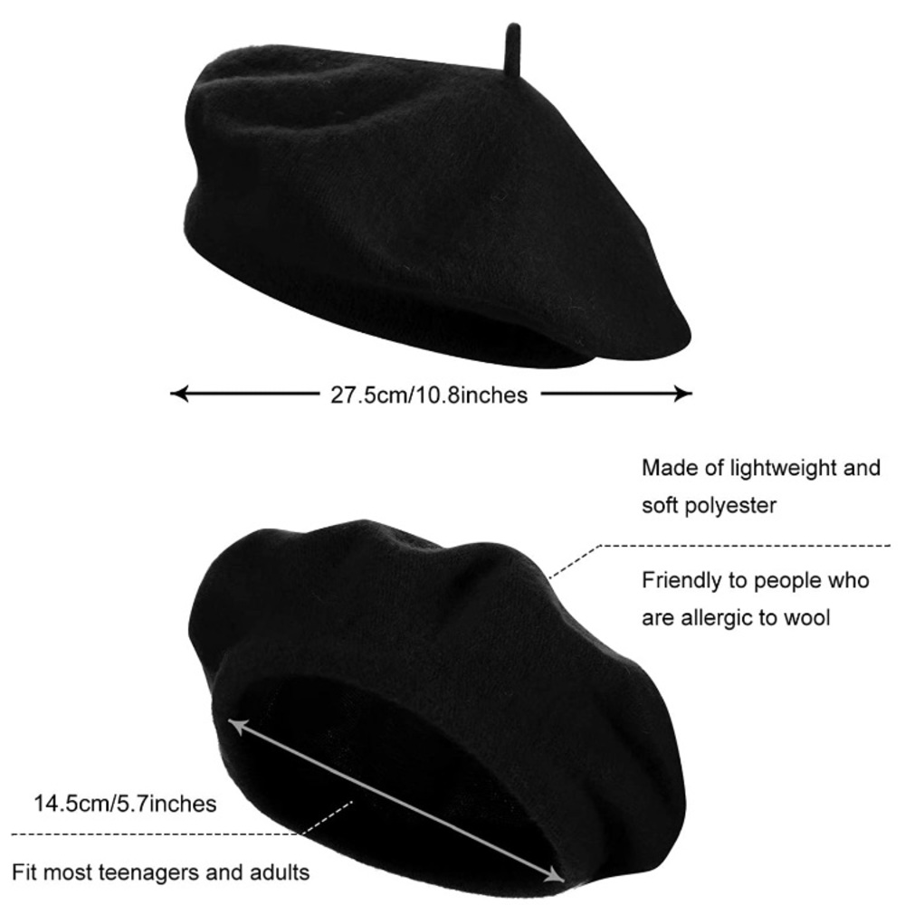 ✨B1G1 | Boutique Orange Beret - Picture 9 of 10